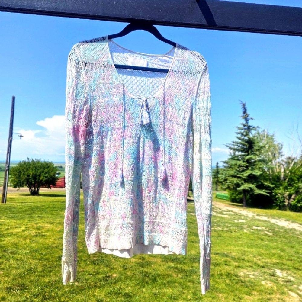 Zadig And Voltaire Pastel Knit Top